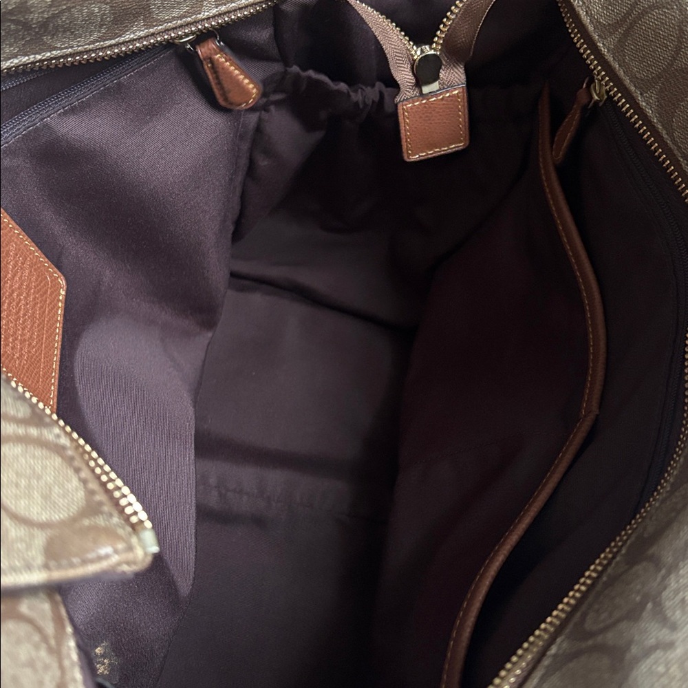 COACH•Signature Monogram Baby Diaper Bag - Picture 4 of 6